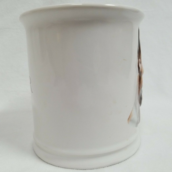 Boxer White Ceramic Coffee Mug Xpress 1999 Augello - Picture 2 of 8